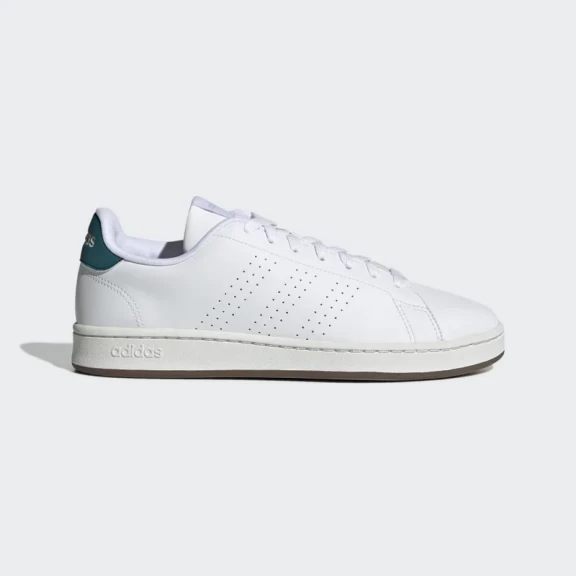 Zapatillas Adidas Advantage Blanco Verde Hombre