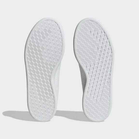 Zapatillas Adidas Advantage Blanco Verde Mujer - Imagen 6