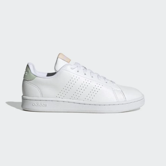 Zapatillas Adidas Advantage Blanco Verde Mujer