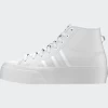 Zapatillas Adidas Niza Platform Mid Blanco Mujer