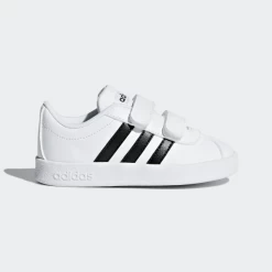 Zapatillas Adidas VL Court 2.0 CMF Blanco Bebé