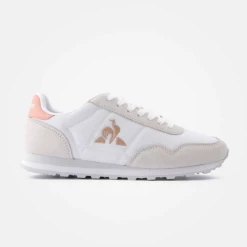 Zapatillas Le Coq Sportif Astra Blanco Dorado Rosa Mujer