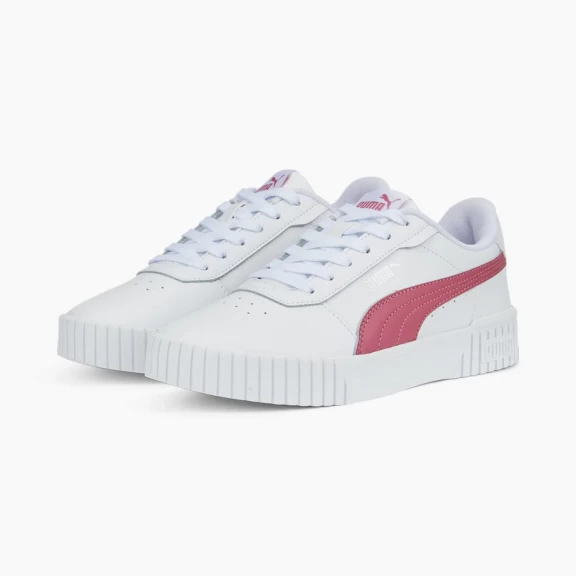 Zapatillas Puma Carina 2.0 Blanco Rosa Mujer - Imagen 3