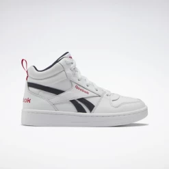 Zapatillas Reebok Royal Prime Mid 2 Blanco Azul Rojo Niños