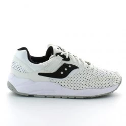 Zapatillas Saucony Grid 9000 Blanco Lunares Negro Hombre
