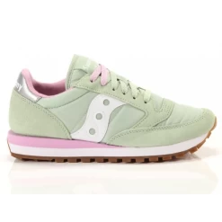 Zapatillas Saucony Jazz Original Verde Blanco Rosa Mujer