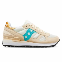 Zapatillas Saucony Shadow Original Beige Turquesa