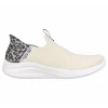 Zapatillas Skechers Slip-Ins Ultra Flex 3.0 Beige Mujer