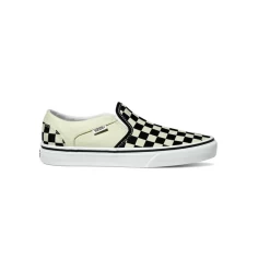 Zapatillas Vans Asher Negro Blanco Cuadros Hombre