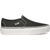 Zapatillas Vans Asher Platforma Negra Mujer