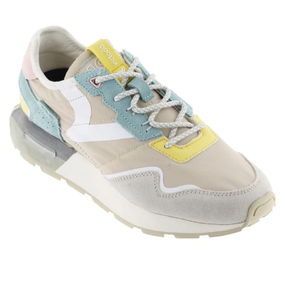 Zapatillas Victoria Wing Patch Beige 8803100 Mujer - Imagen 2